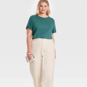 Women's Short Sleeve Slim Fit Casual T-Shirt - A New Day